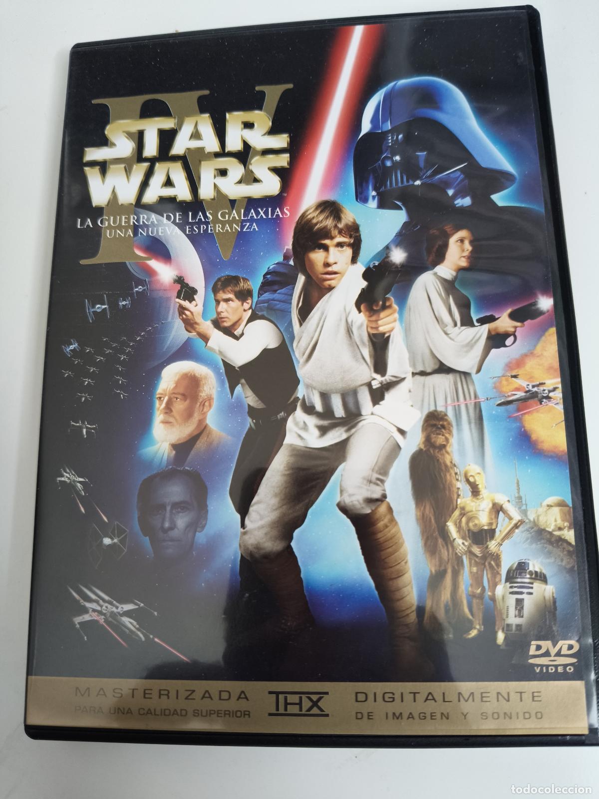Cine: STAR WARS IV. LA GUERRA DE LAS GALAXIAS. UNA NUEVA ESPERANZA. DVD DE LA PELICULA DE GEORGE LUCAS. CO