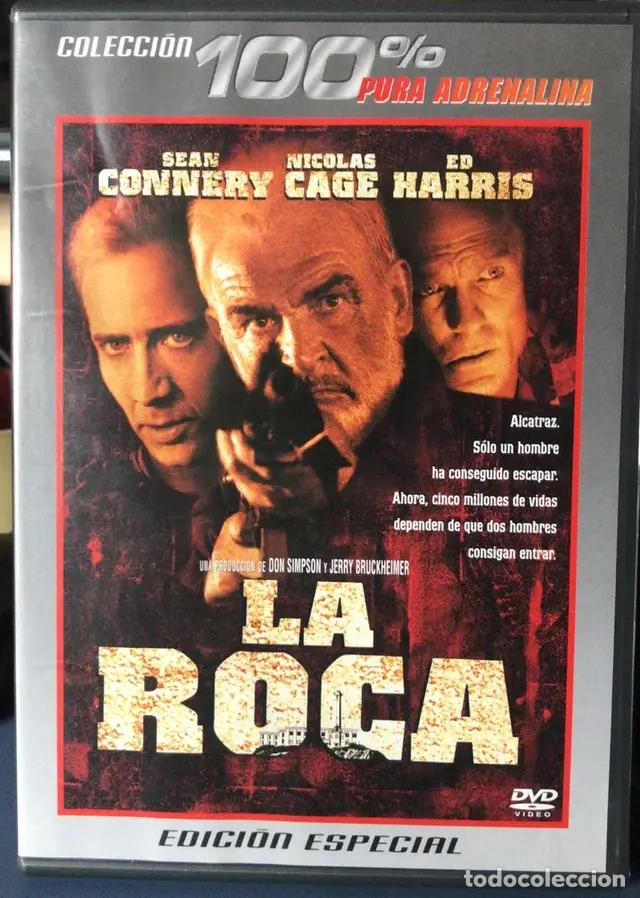 Cine: La Roca (DVD) Sean Conney - Nicolas Cage - Ed Harris
