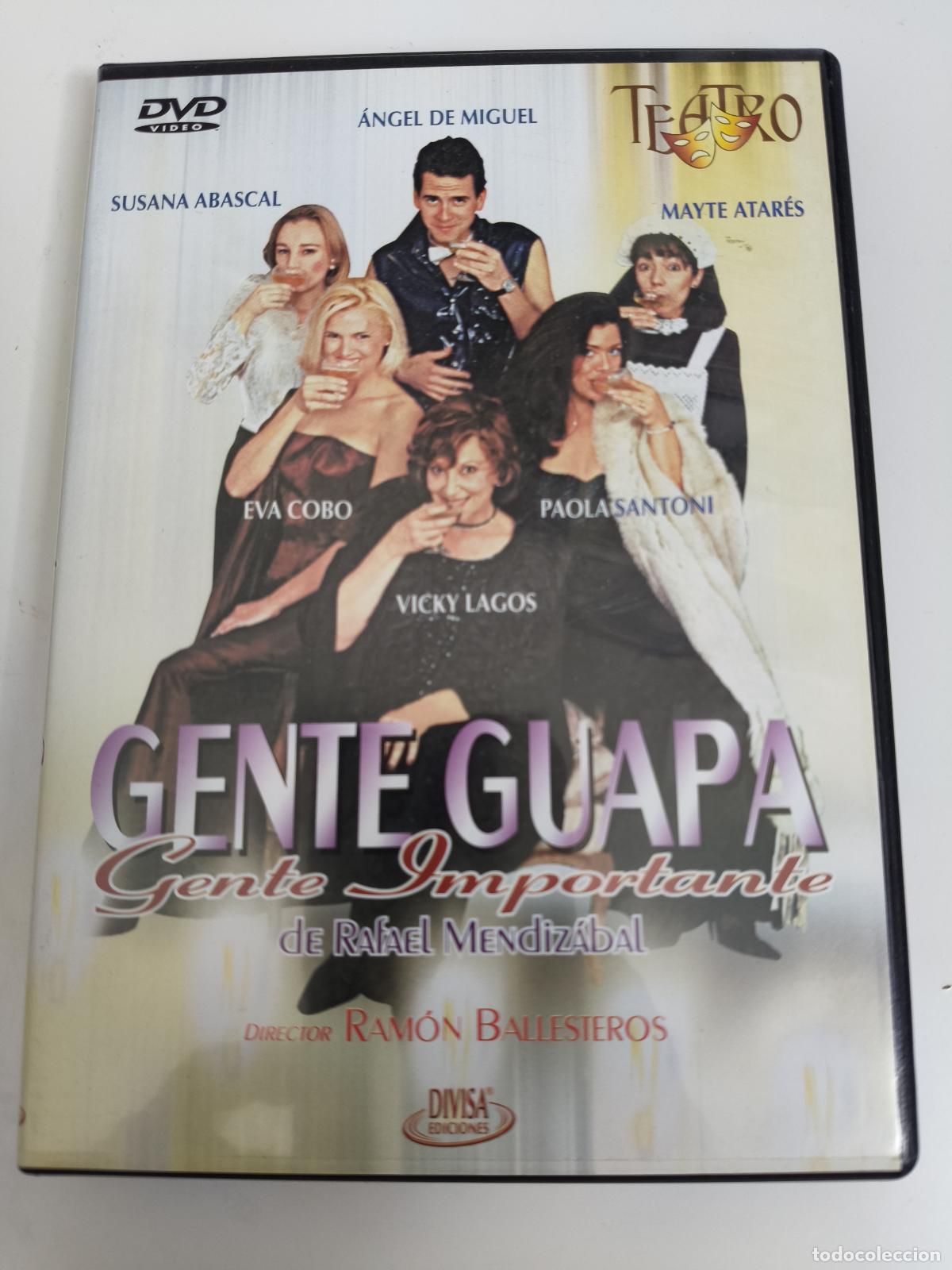 Cine: GENTE GUAPA GENTE IMPORTANTE. DVD DE LA OBRA DE TEATRO DE RAFAEL MENDIZABAL. DIRECTOR RAMON BALLESTE