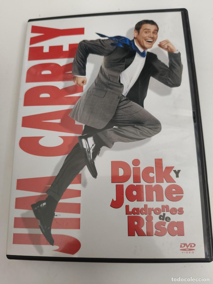 Cine: DICK Y JANE. LADRONES DE RISA. DVD DE LA PELICULA DE JIM CARREY. COLOR. 87 MINUTOS.