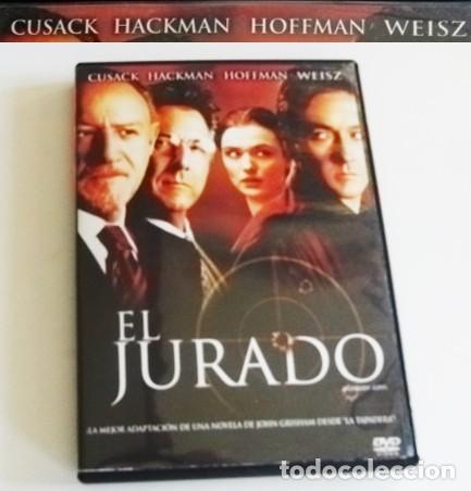 Cine: EL JURADO DVD JUICIO SUSPENSE DUSTIN HOFFMAN RACHEL WEISZ GENE HACKMAN CUSACK PEL&Iacute;CULA &iquest; JUSTICIA ?
