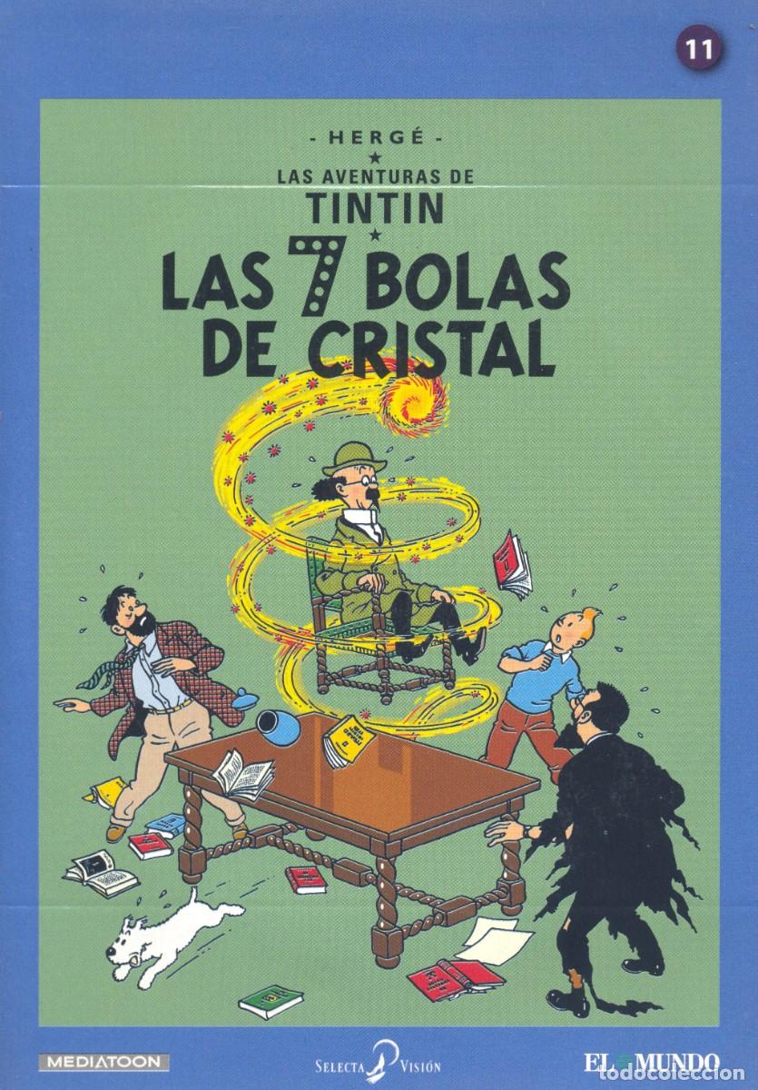 Cine: DVD TINTIN. LAS 7 BOLAS DE CRISTAL. SELECTA VISI&Oacute;N, 2013. HERG&Eacute;