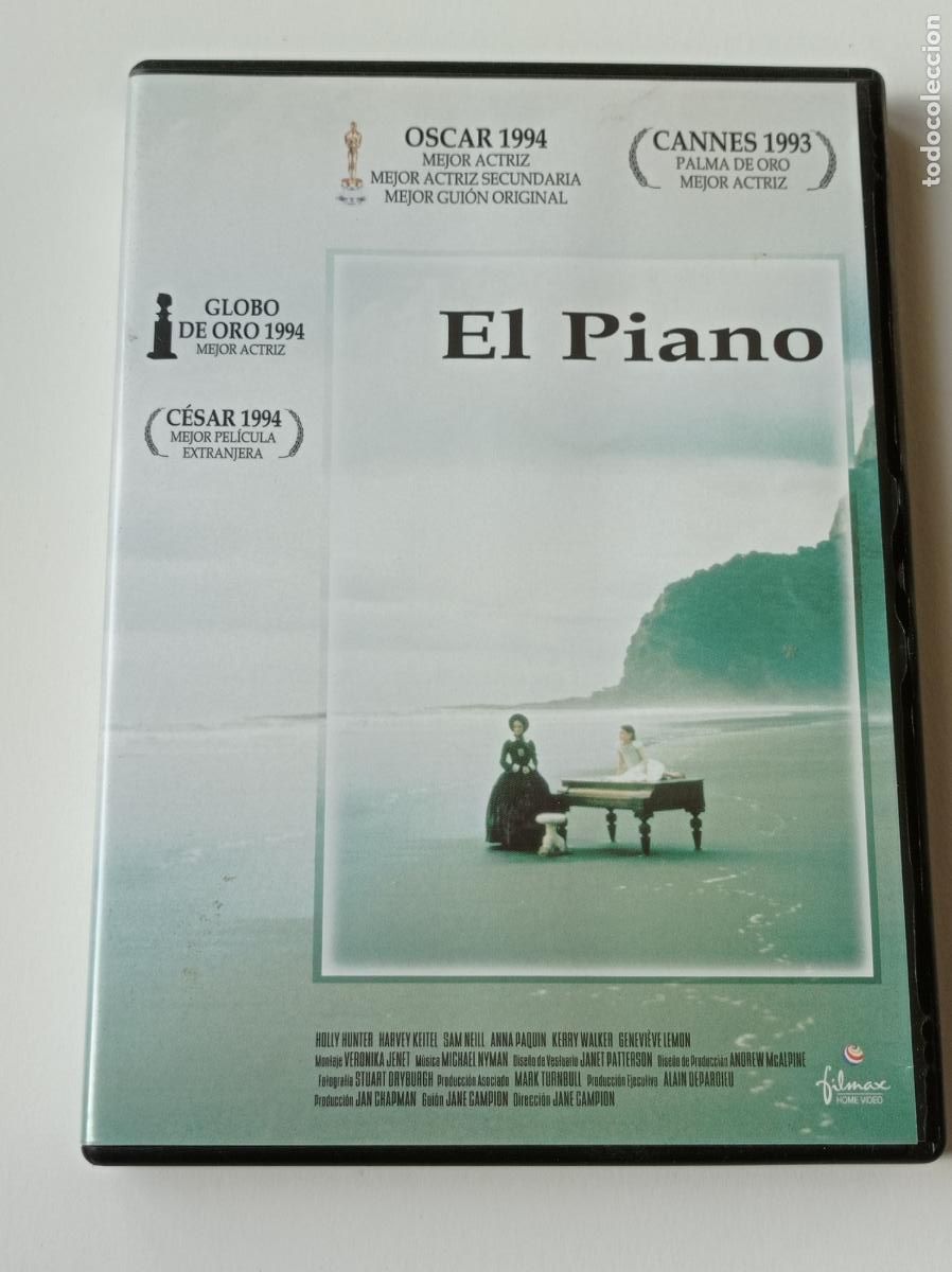 Cine: El piano (DVD. Jane Campion, 1993) Holly Hunter, Harvey Keitel, Michael Nyman, Discapacidad...