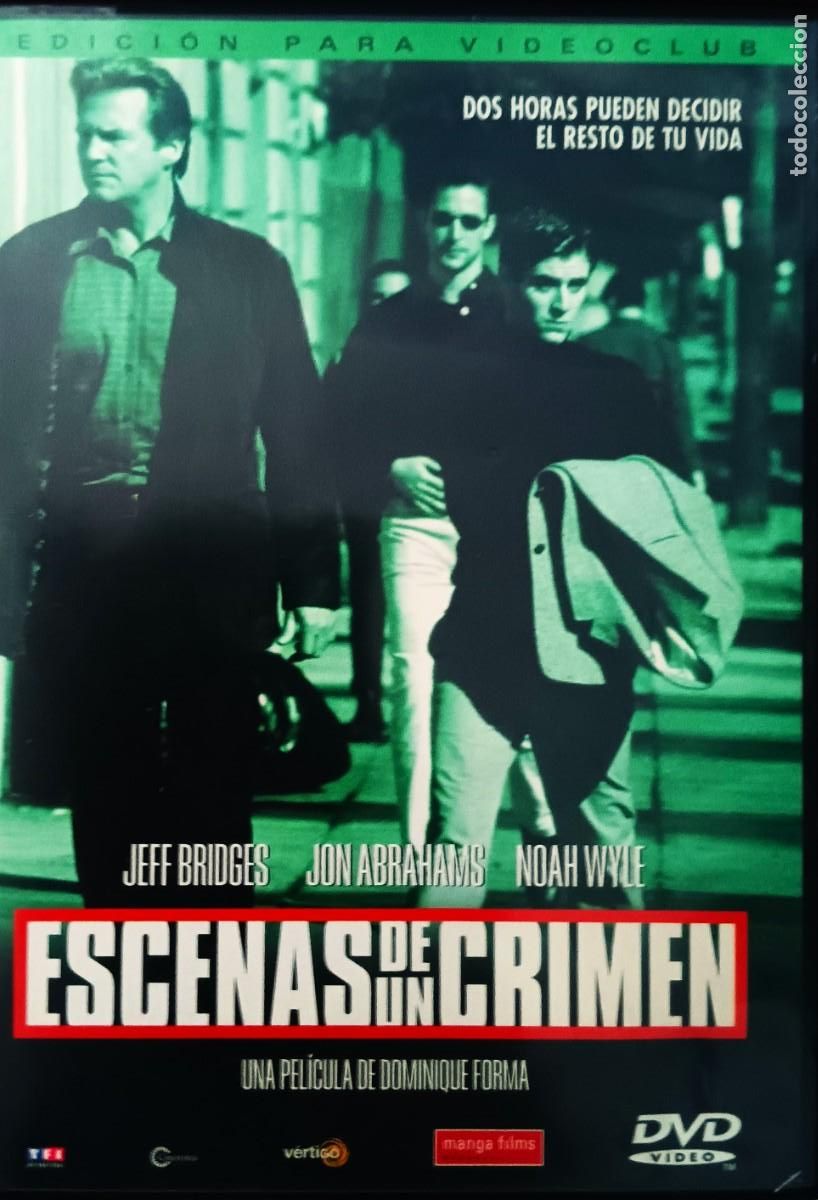 Cine: ESCENAS DE UN CRIMEN. CINE EN DVD. COLECCION.