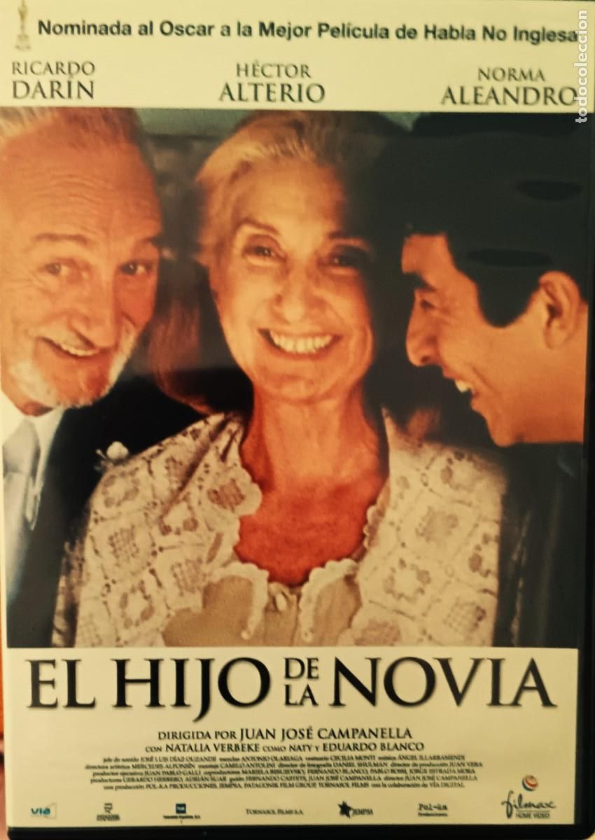Cine: EL HIJO DE LA NOVIA. CINE EN DVD DE COLECCION.