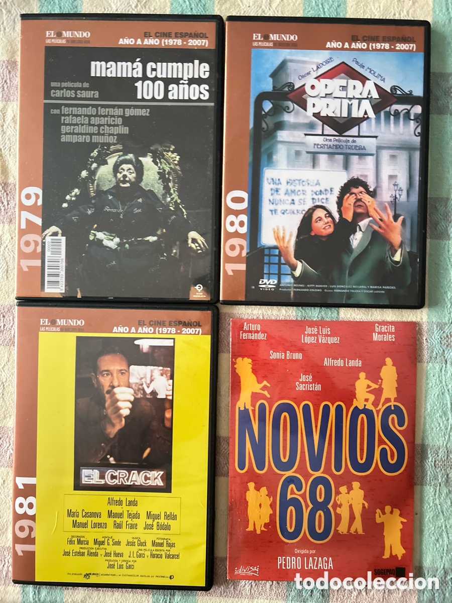 Cine: Colecci&oacute;n Cine Espa&ntilde;ol (4 DVDs) &ndash; T&iacute;tulos cl&aacute;sicos + Regalo