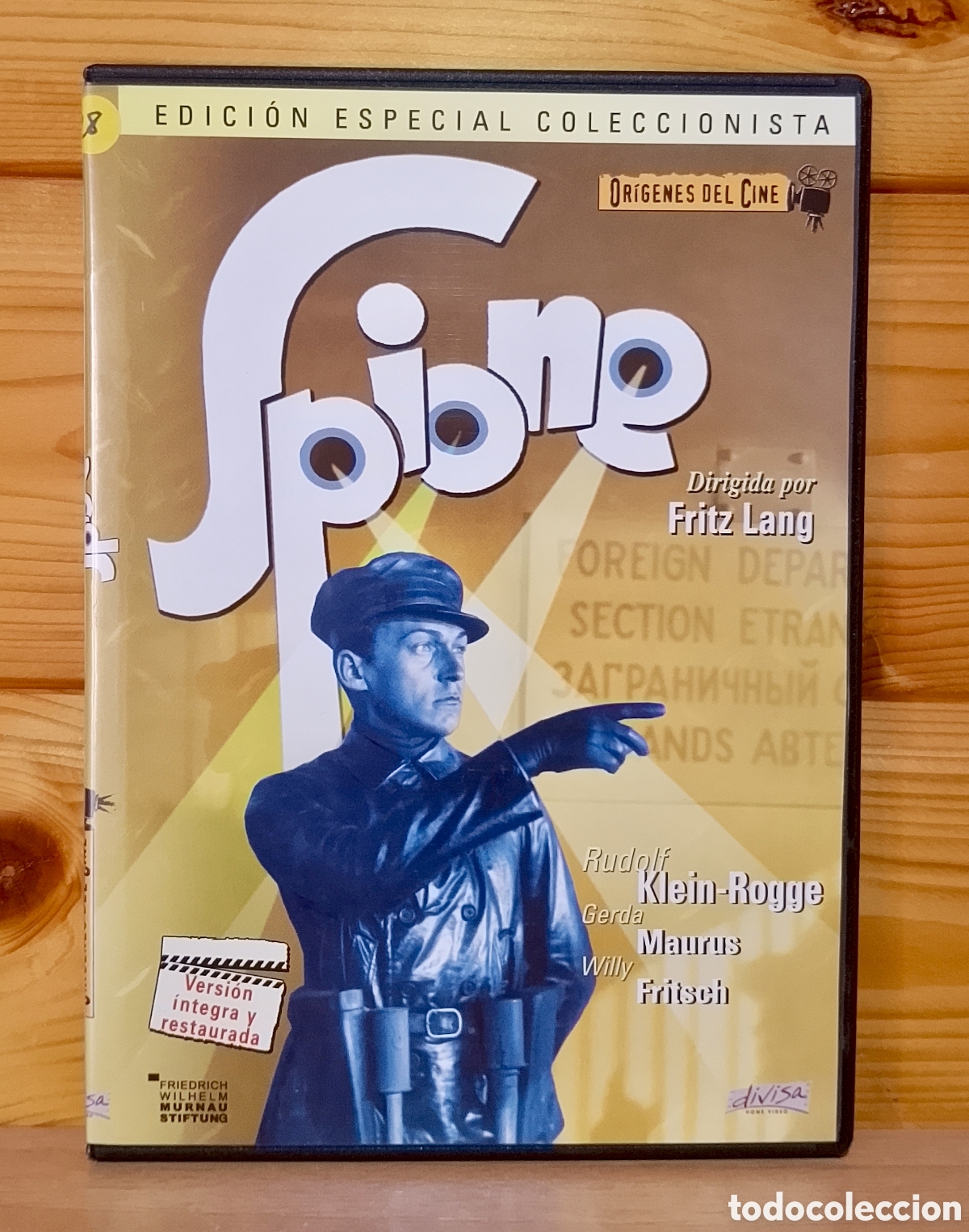 Cine: DVD Spione de Friz Lang