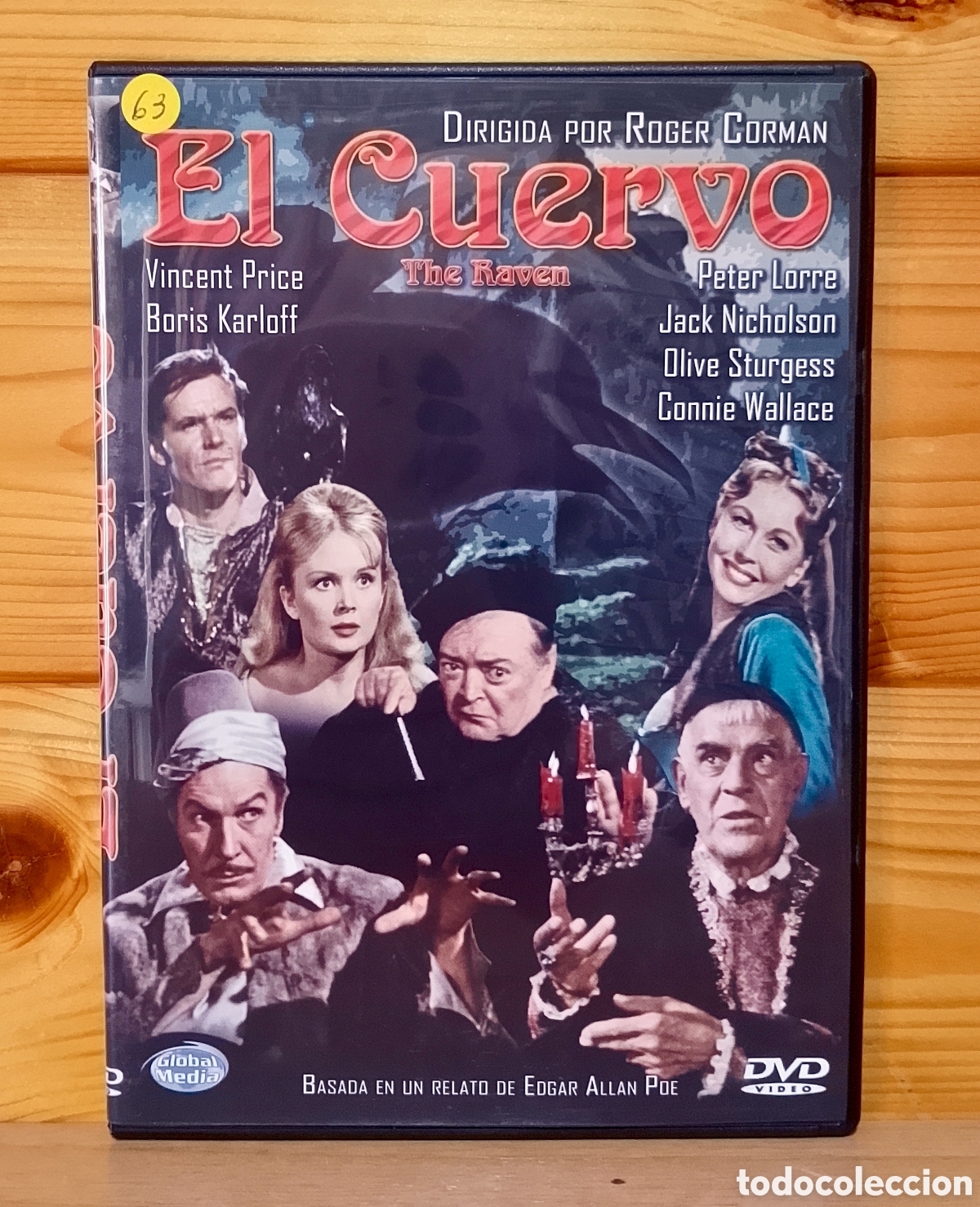 Cine: DVD El Cuervo de Boris Karloff