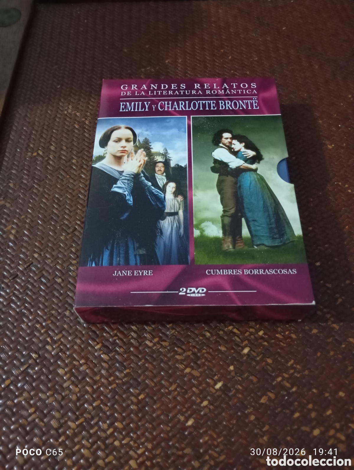 Cine: Grandes relatos jane eyre y cumbres borrascosas DVD
