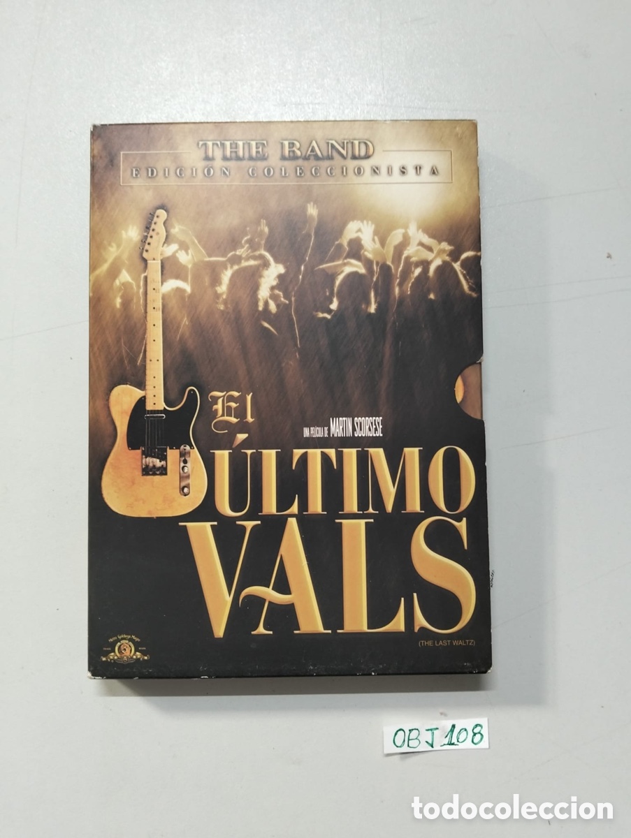 Cine: DVD EL &Uacute;LTIMO VALS MARTIN SCORSESE THE BAND EDICI&Oacute;N COLECCIONISTA