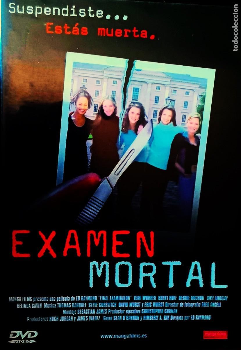 Cine: EXAMEN MORTAL. CINE EN DVD. COLECCION.