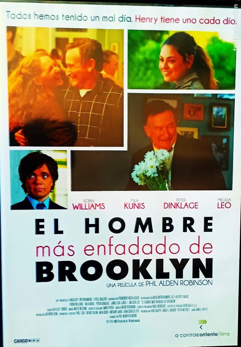 Cine: EL HOMBRE MAS ENFADADO DE BROOKLYN. CINE EN DVD. COLECCION.