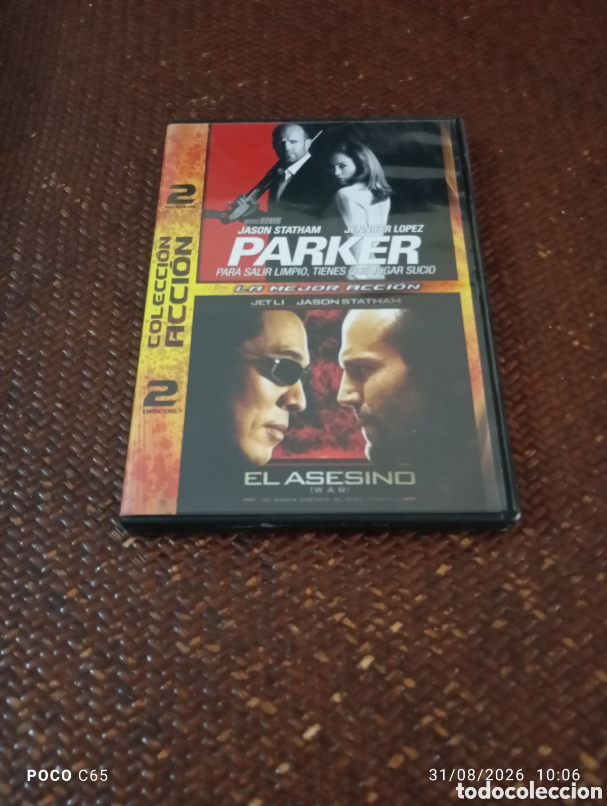 Cine: Parker Jason staham y el asesino 2 DVD