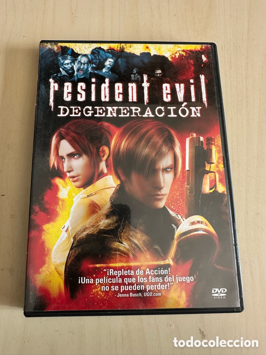 Cine: RD55 resident evil degeneraci&oacute;n dvd segunda mano