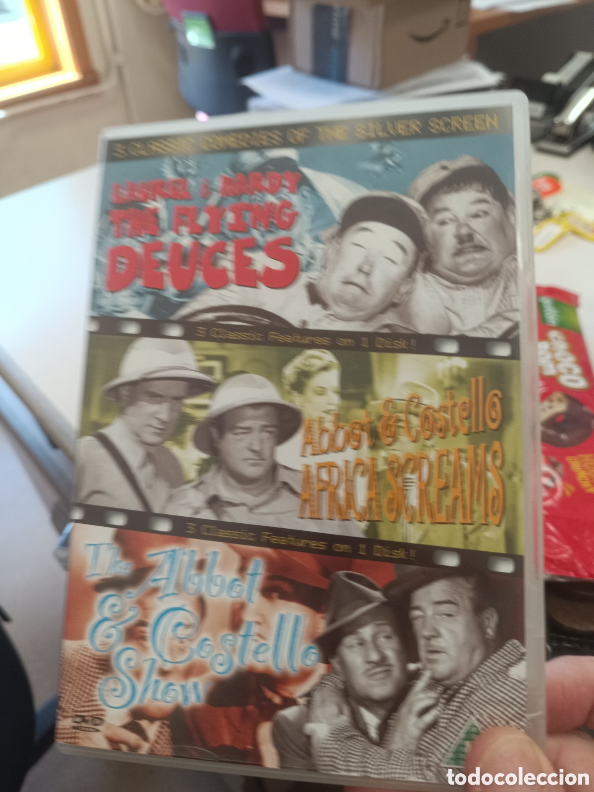 Cine: Trilog&iacute;a Laurel y Hardy/Abbot y Costello (Audio en ingl&eacute;s)