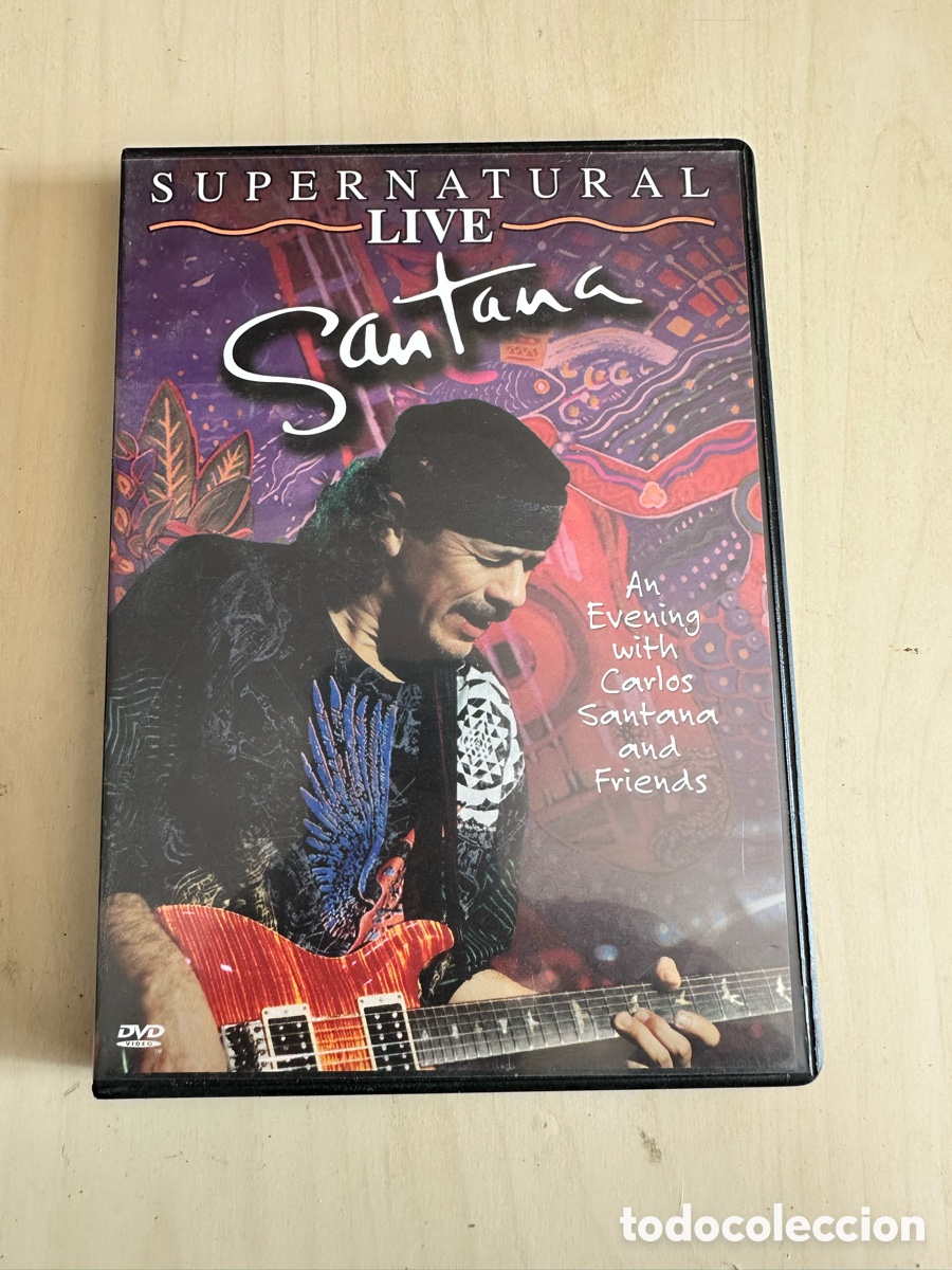 Cine: RD55 supernatural live Santana dvd segunda mano