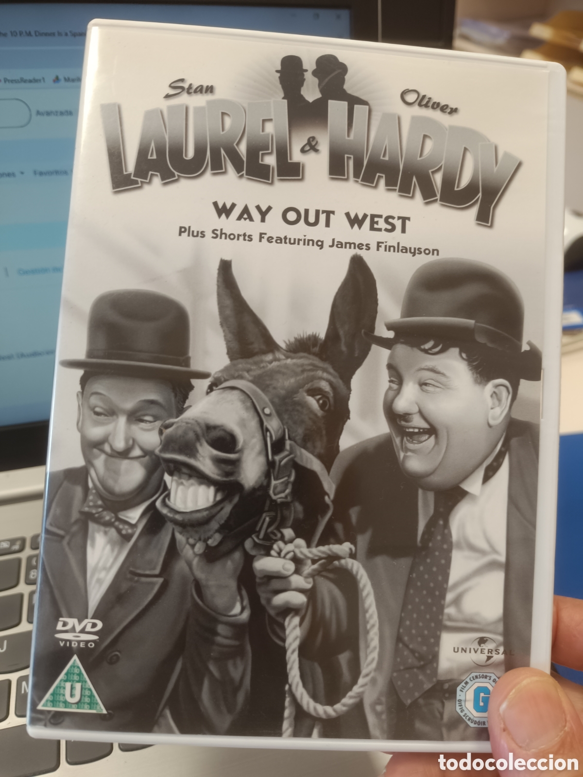 Cine: Laurel and Hardy - Way Out West (Audio en ingl&eacute;s)
