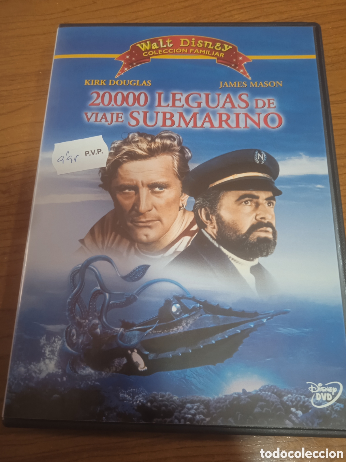 Cinema: 20000 leguas de viaje submarino - kirk Douglas