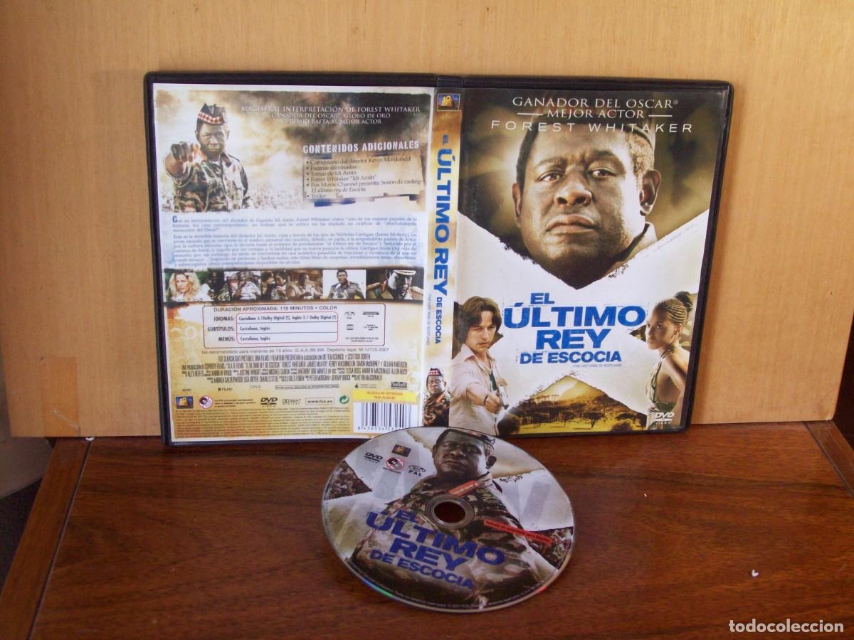 Cinema: EL ULTIMO REY DE ESCOCIA - FOREST WHITAKER - JAMES MvAVOY - KERRY WHASHINGTON - DVD
