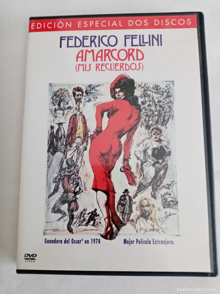 Cinema: AMARCORD( MIS RECUERDOS )EDICION ESPECIAL 2 DVD .Federico Fellini