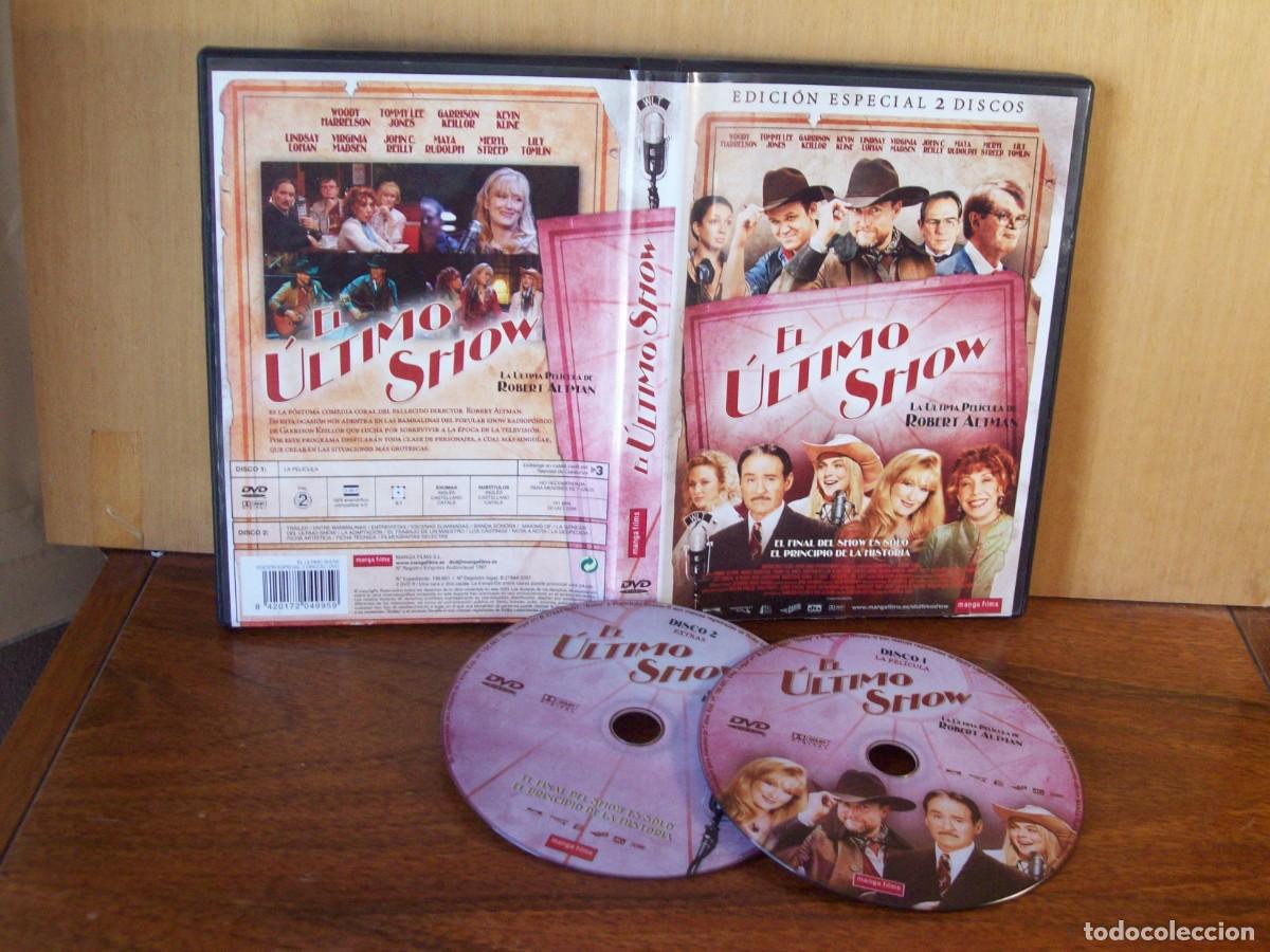 Cine: EL ULTIMO SHOW - WOODY HARRELSON -. TOMMY LEE JONES - KEVIN KLINE DOBLE DVD EDICION ESPECIAL