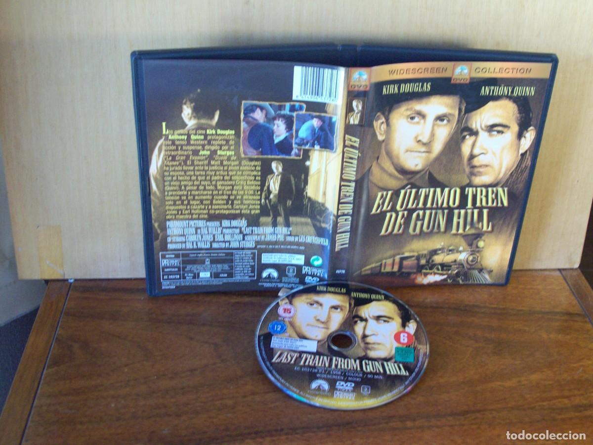 Cine: EL ULTIMO TREN DE GUN HILL - KIRK DOUGLAS - ANTHONY QUINN - CAROLYN JONES - DVD