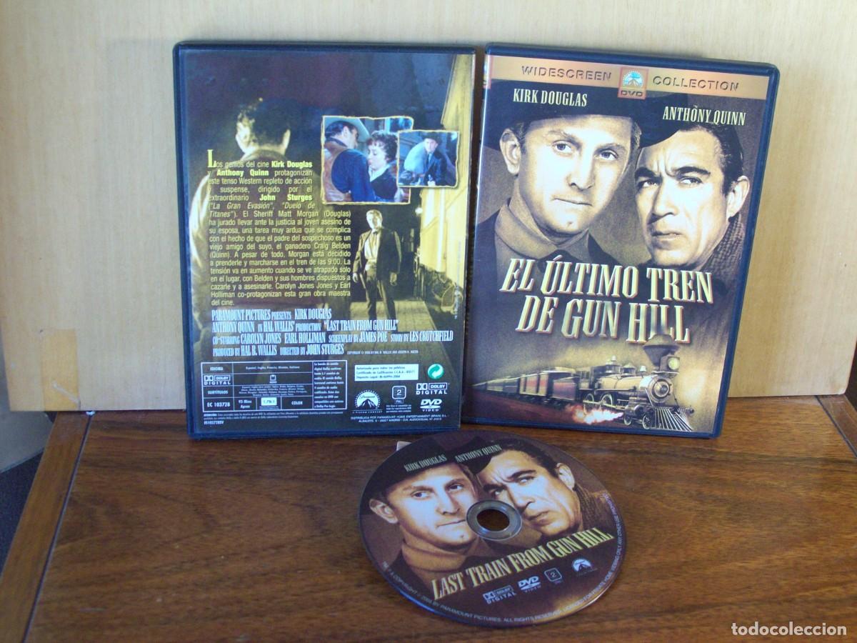 Cine: EL ULTIMO TREN DE GUN HILL - KIRK DOUGLAS - ANTHONY QUINN -CAROLYN JONES - DVD