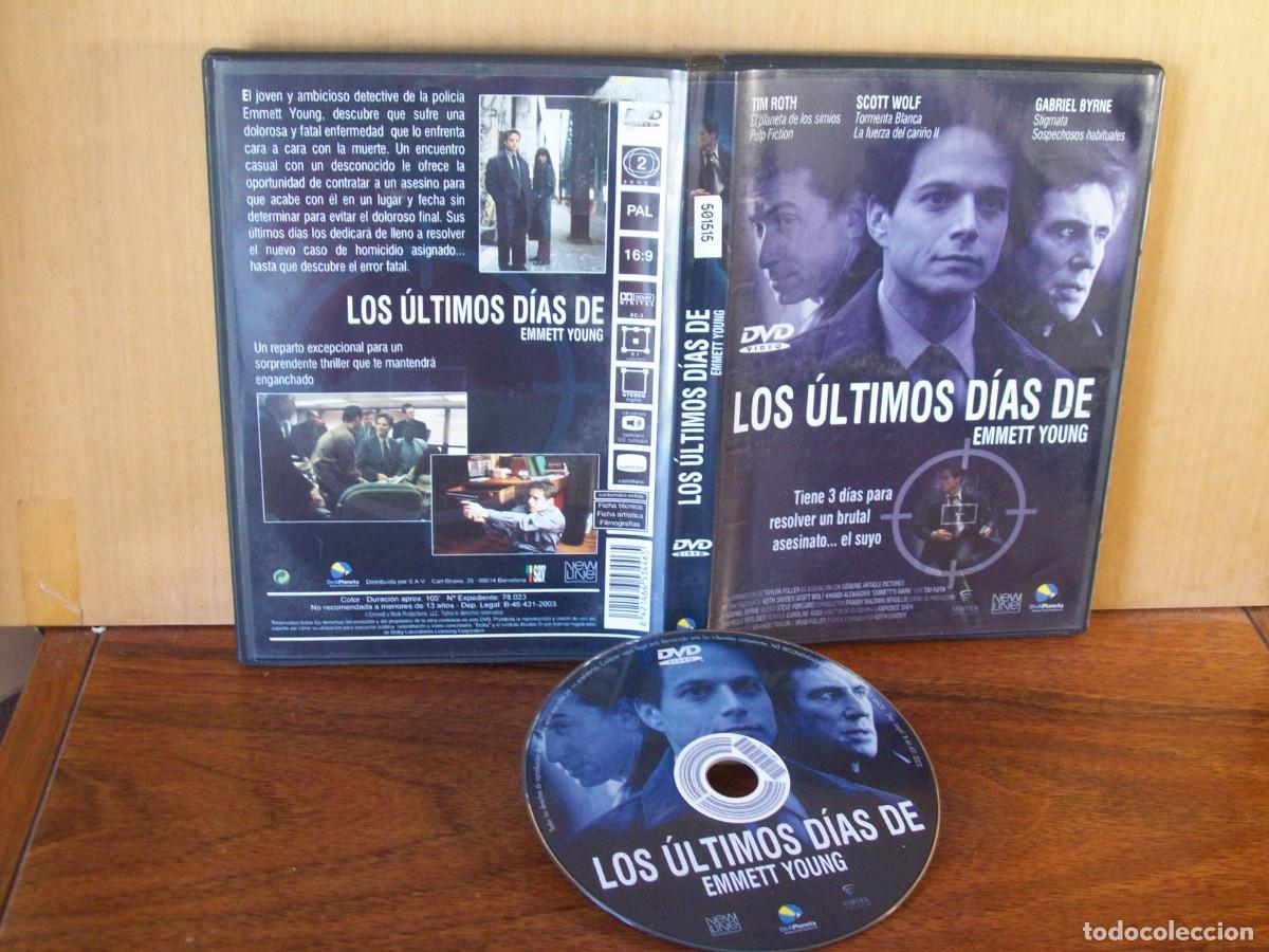 Cine: LOS ULTIMOS DIAS DE EMMETT YOUNG - TIM ROTH - SCOTT WOLF - GABRIEL BYRNE - DVD