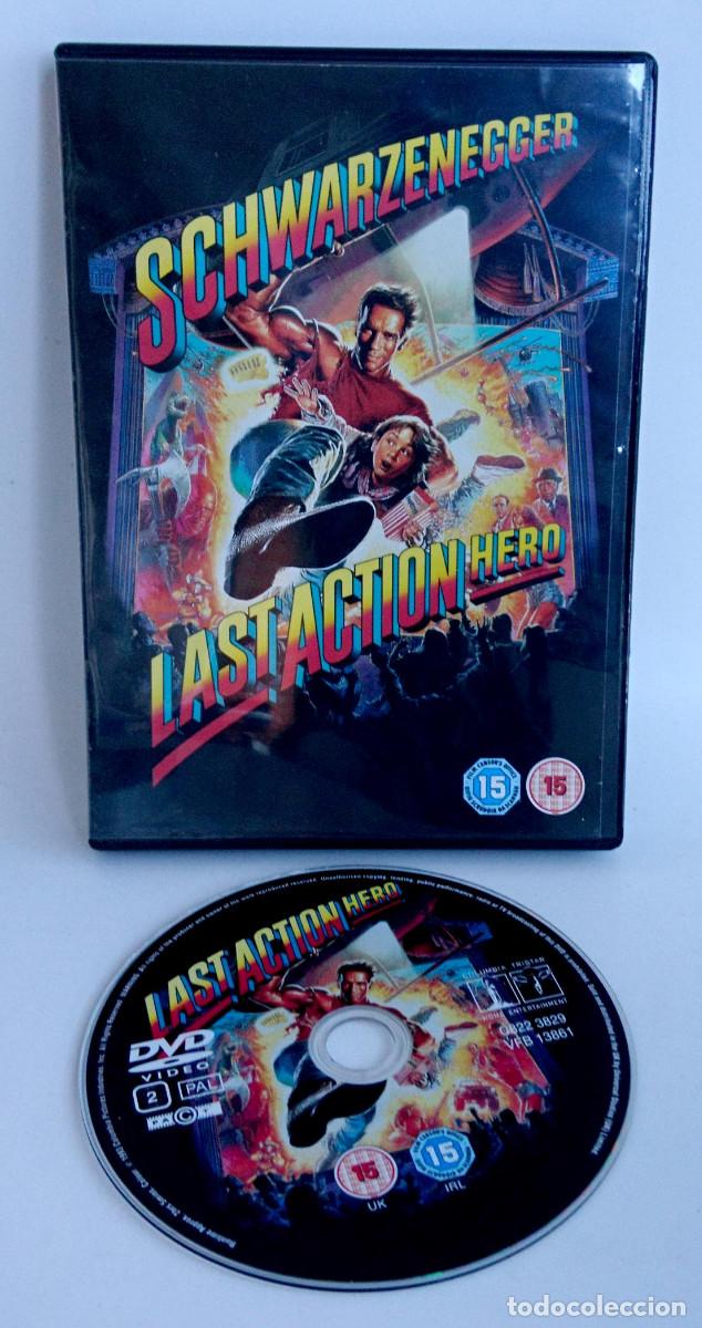 Cine: LAST ACTION HERO EL ULTIMO GRAN HEROE EN INGLES EN DVD CON MUCHOS SUBTITULOS ENTRE ELLOS CASTELLANO