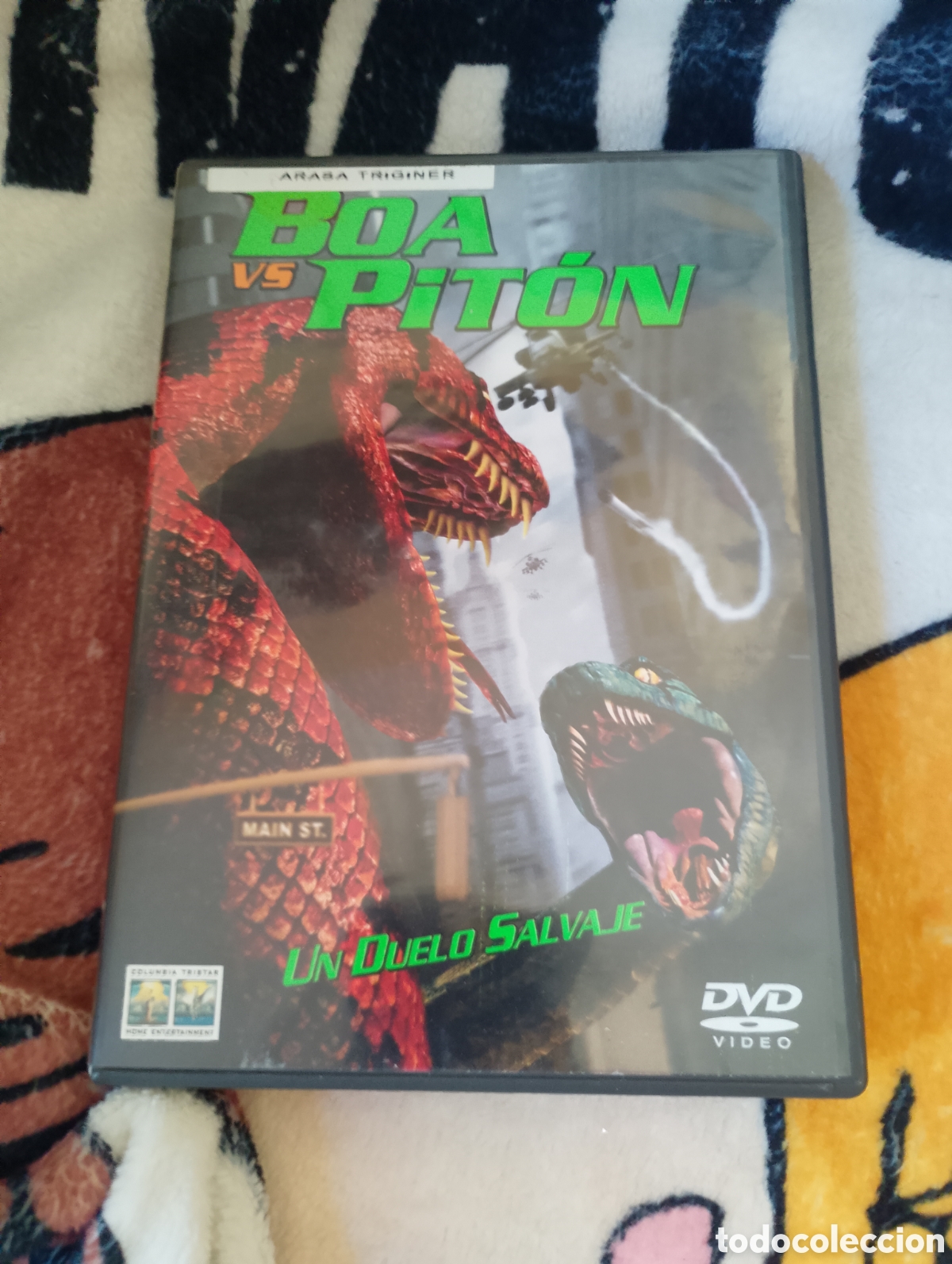 Cine: Boa vs Pit&oacute;n DVD Boa vs Pit&oacute;n Pel&iacute;cula