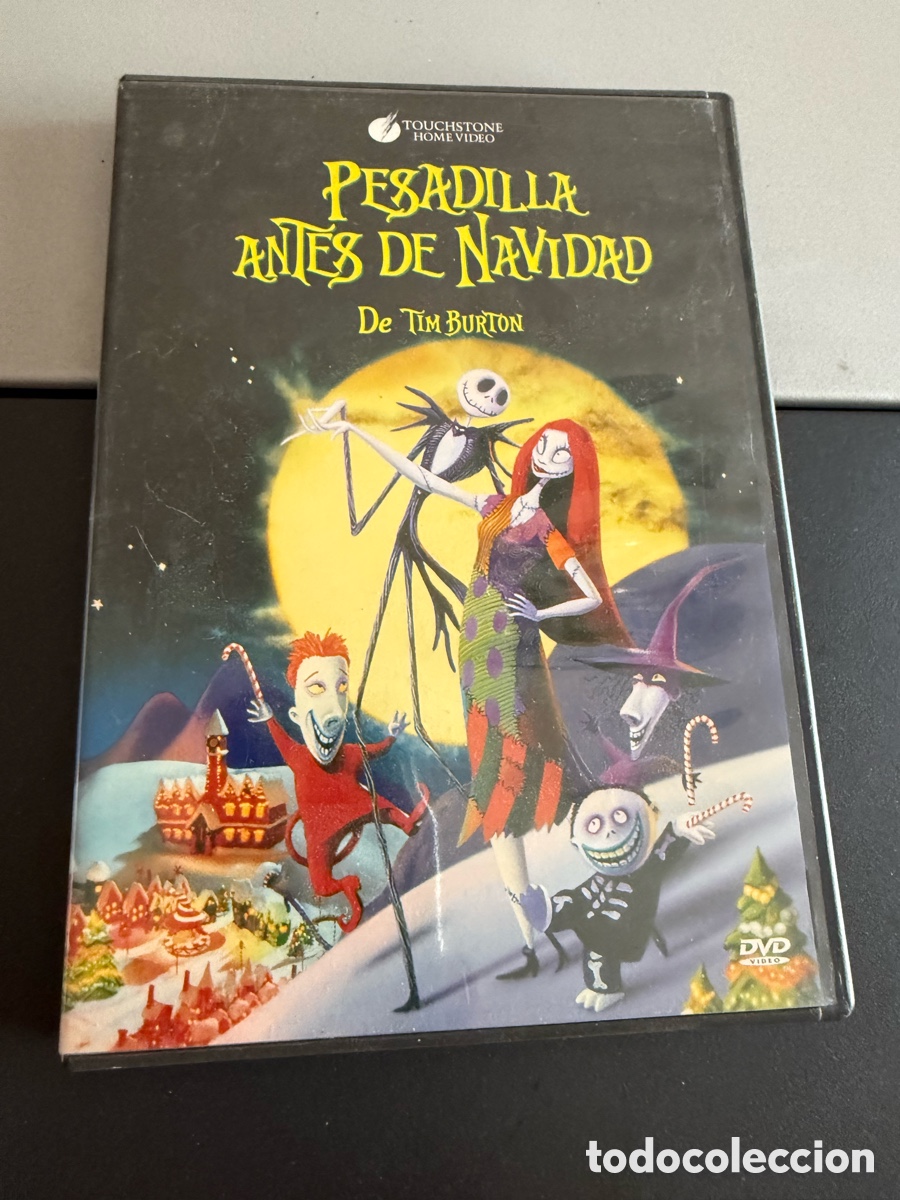 Cine: DVD. PESADILLA ANTES DE NAVIDAD. Tim Burton