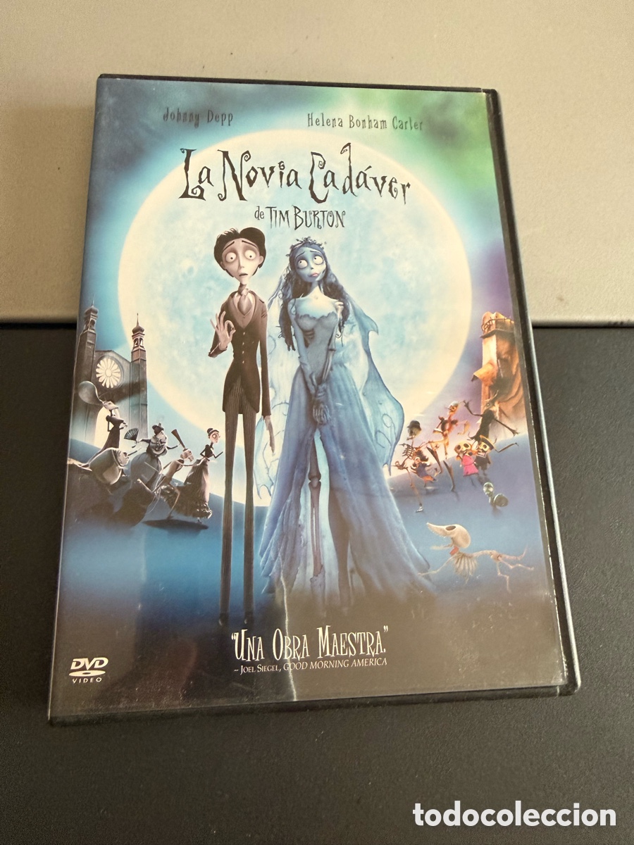 Cine: DVD. LA NOVIA CAD&Aacute;VER. Tim Burton