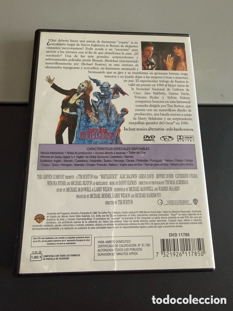 Cine: DVD. BITELCHUS. Michael Keaton - Foto 2