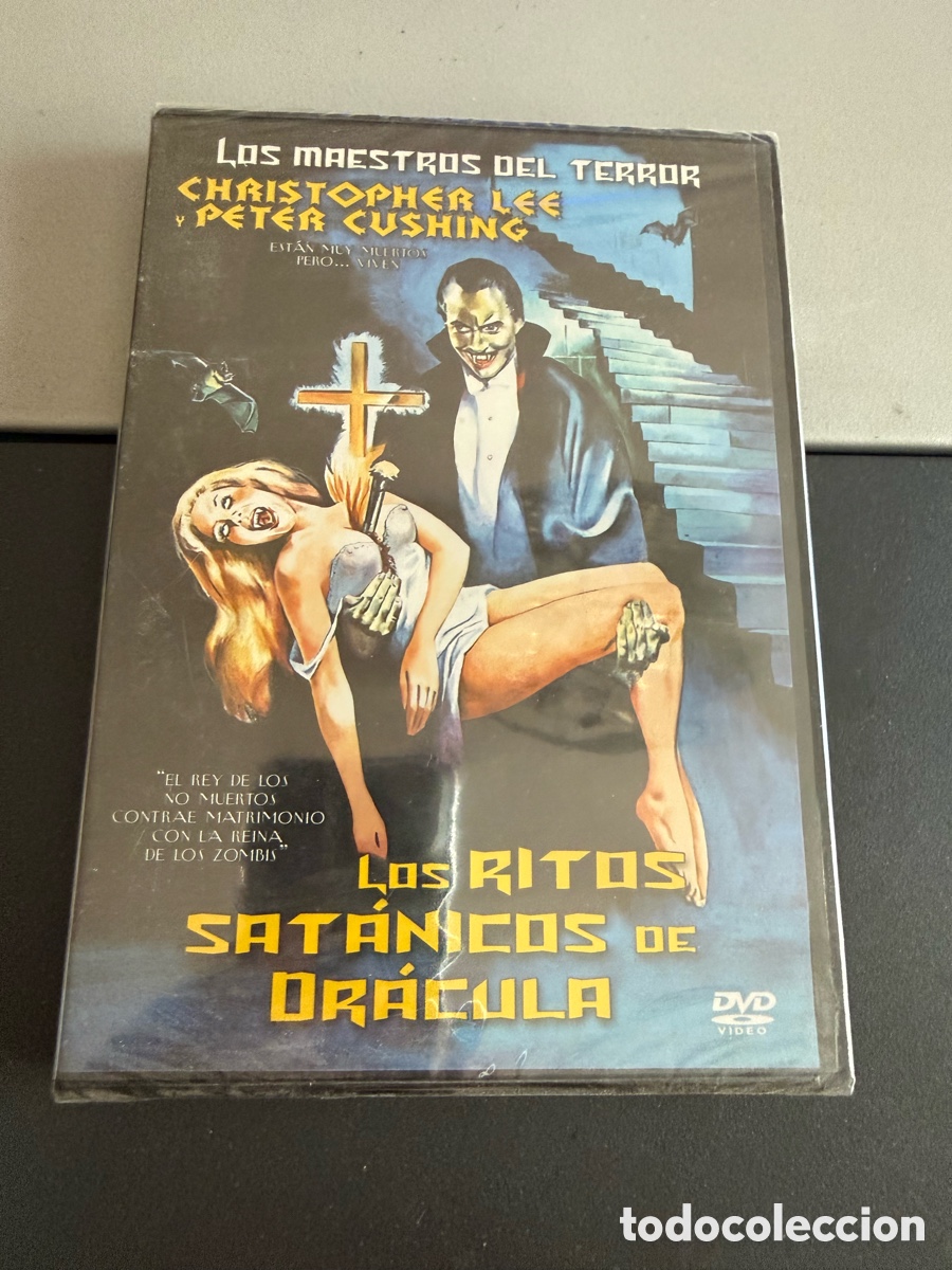 Cine: DVD. LOS RITOS SATANICOS DE DR&Aacute;CULA. PRECINTADO