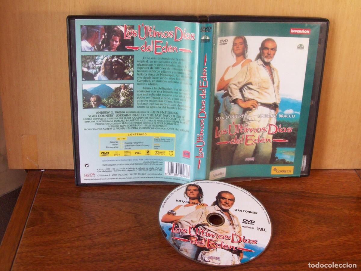 Cine: LOS ULTIMOS DIAS DEL EDEN - SEAN CONNERY - LORRAINE BRACCO - DVD EDICION REVISTA INVERSION