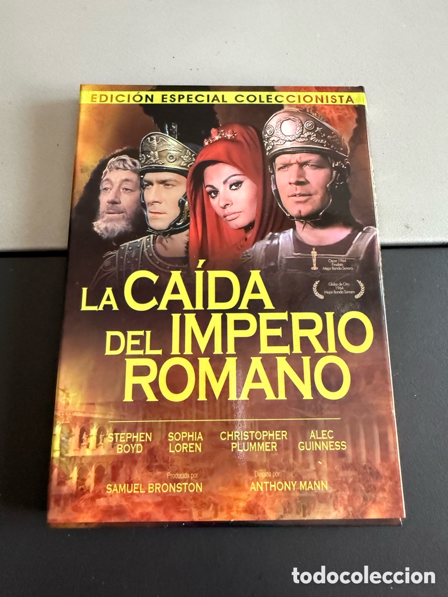 Cine: DVD. LA CA&Iacute;DA DEL IMPERIO ROMANO. EDICI&Oacute;N ESPECIAL COLECCIONISTA