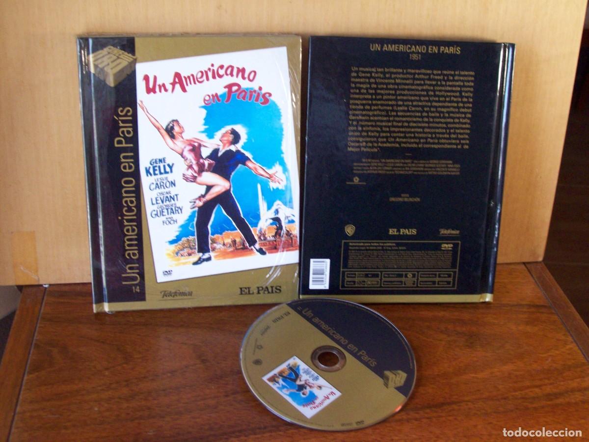 Cine: UN AMERICANO EN PARIS - GENE KELLY - LESLIE CARON - DVD NUEVO PRECINTADO TAPAS DURAS