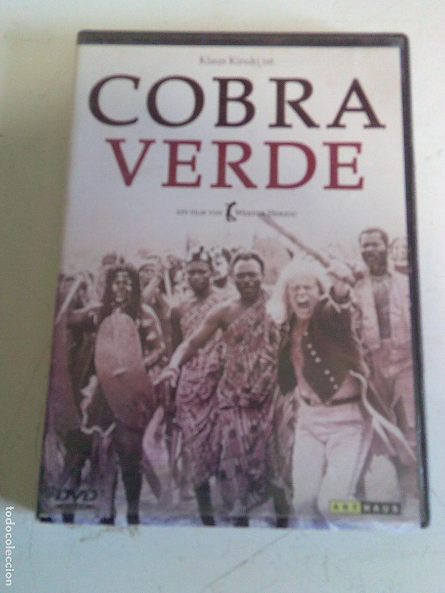 Cine: DVD Cine Cobra verde en Alem&aacute;n y Ingl&eacute;s