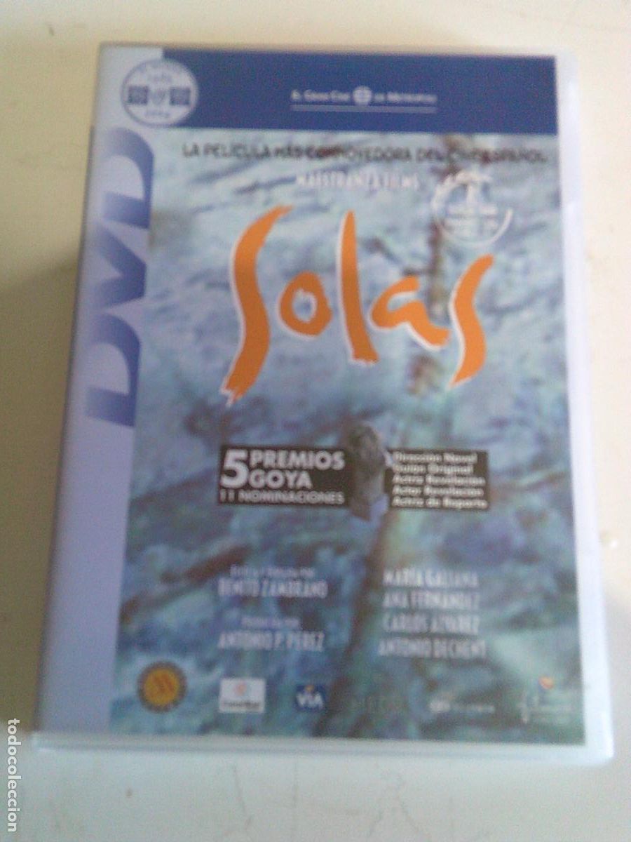 Cine: DVD Cine Solas 5 premios Goya