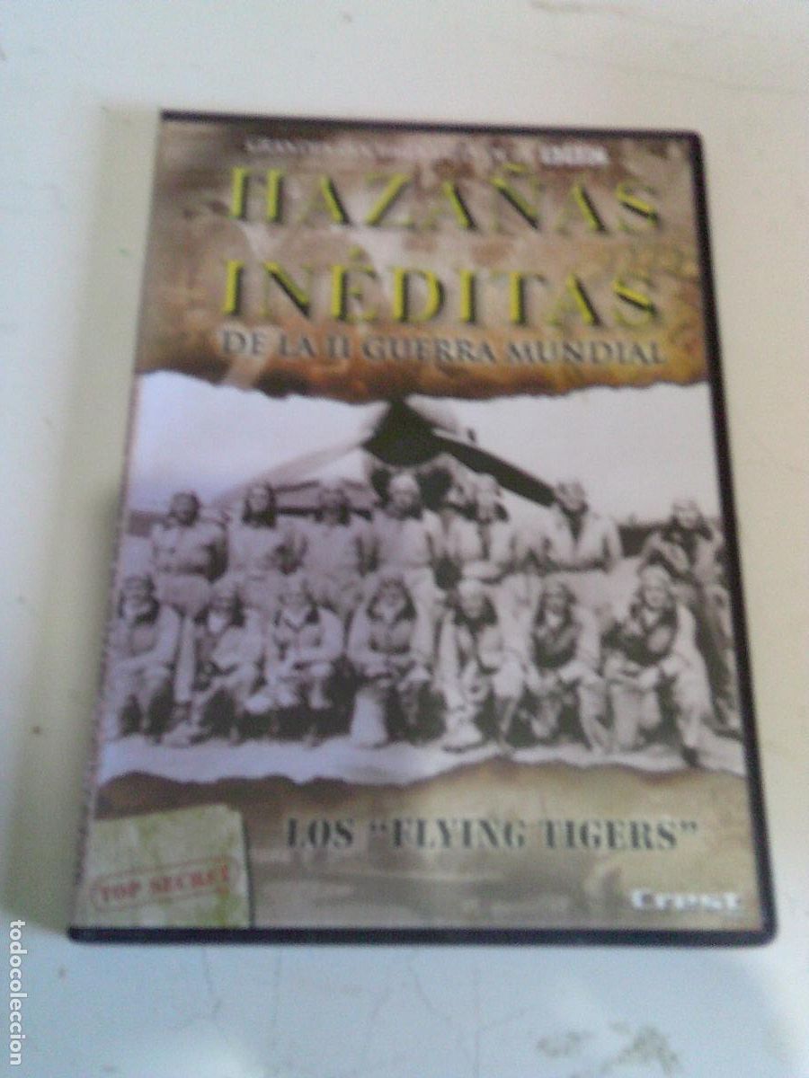 Cine: DVD Cine haza&ntilde;as ineditas Los Flying Tigers