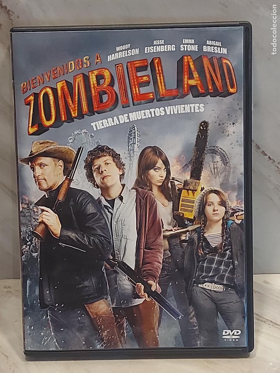 Cine: BIENVENIDOS A ZOMBIELAND | WOODY HARRELSON | JESSE EISENBERG | EMMA STONE | DVD