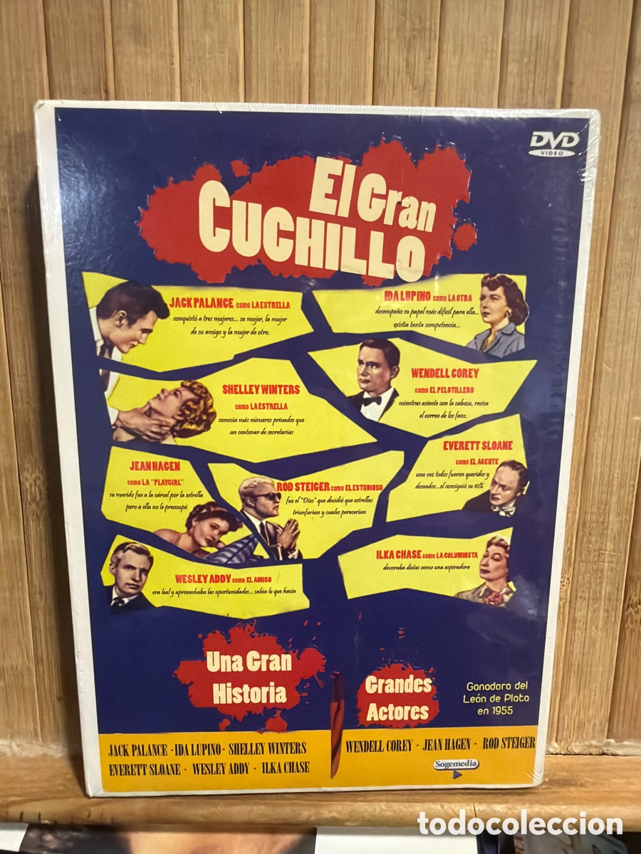Cine: El Gran Cuchillo DVD - Precintado -