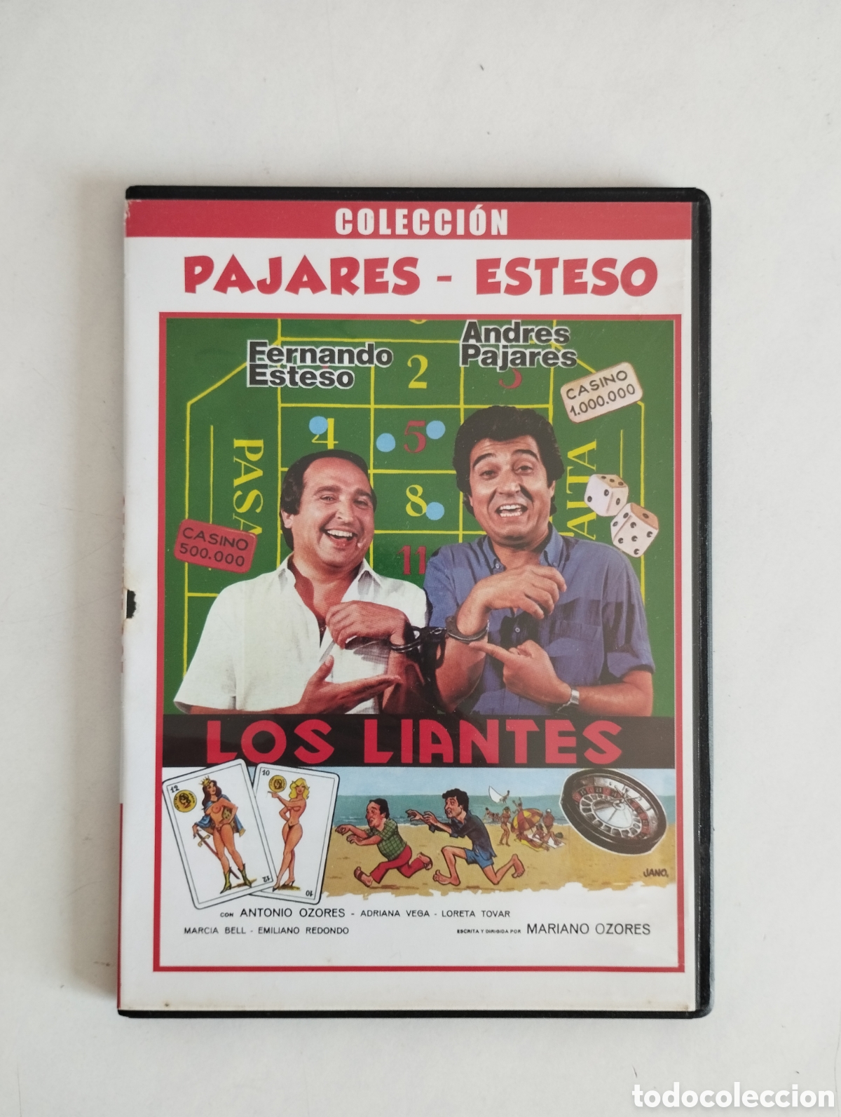 Cine: PELICULA DVD LOS LIANTES (estuche slim)