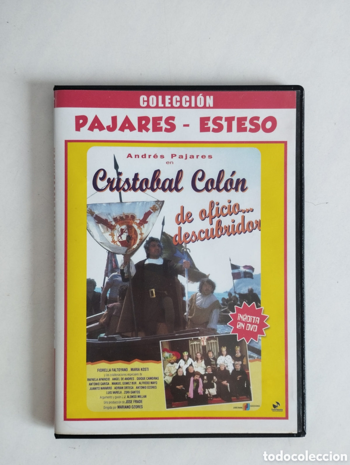 Cine: PELICULA DVD CRISTOBAL COLON DE OFICIO DESCUBRIDOR (estuche slim)