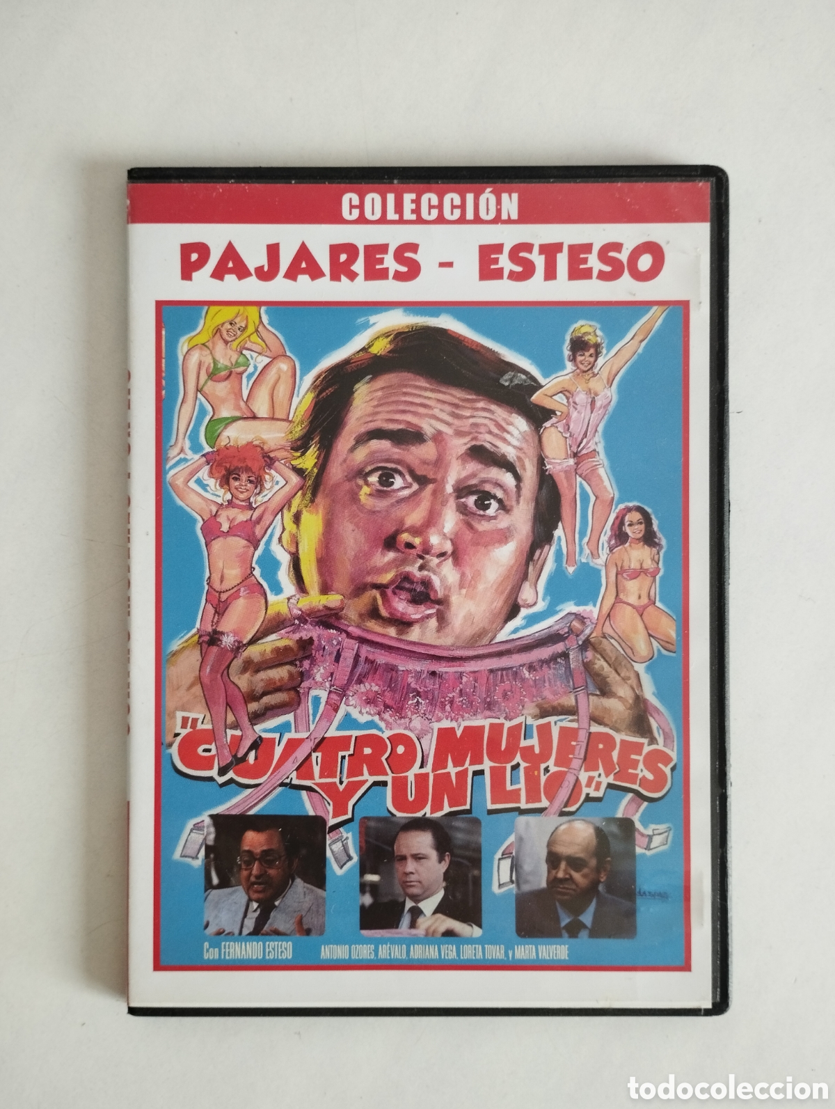 Cine: PELICULA DVD CUATRO MUJERES Y UN LIO ( estuche slim)