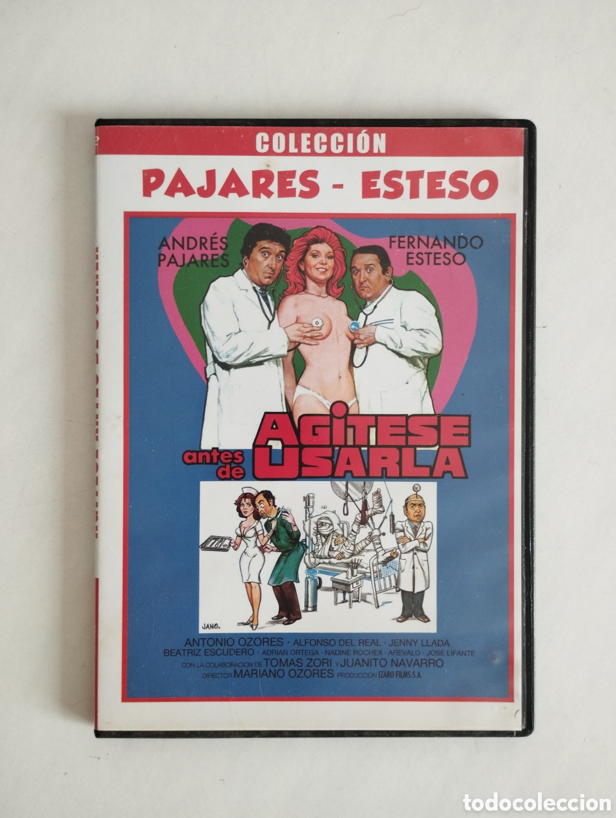 Cine: PELICULA DVD AG&Iacute;TESE ANTES DE USARLA (estuche slim)