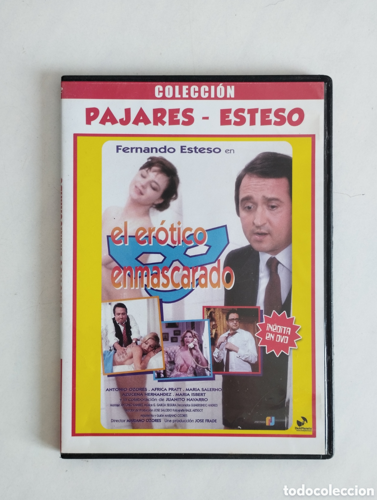 Cine: PELICULA DVD EL ER&Oacute;TICO ENMASCARADO (estuche slim)