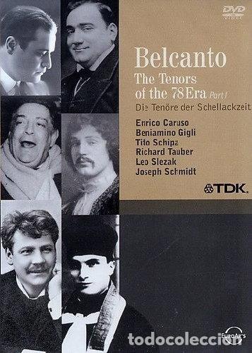 Cine: Belcanto: The Tenors of the 78 Era, Part 1- 5450270012473