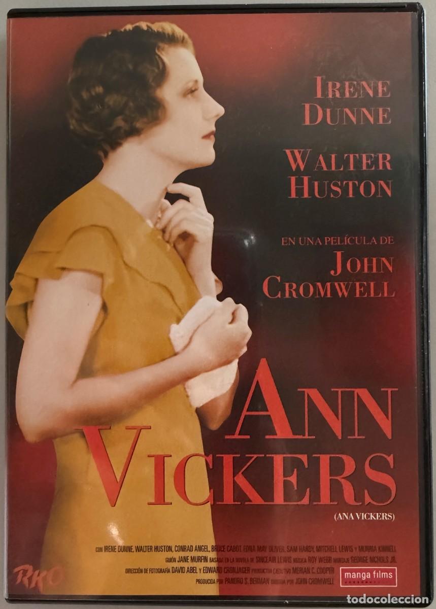 Cine: ANN VICKERS (1933) IRENE DUNNE, WALTER HUSTON -FILM JOHN CROMWELL