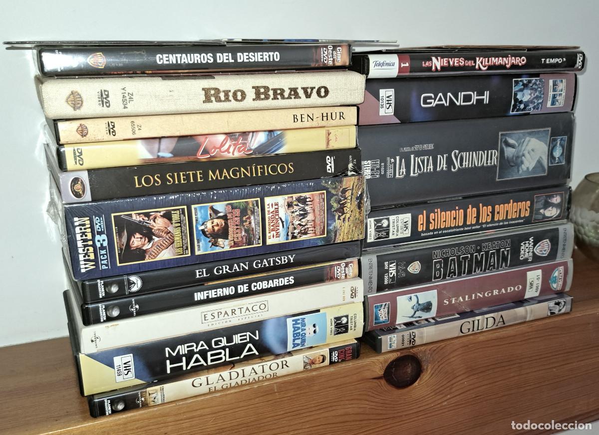 Cine: LOTE DE 24 DE LAS MEJORES PEL&Iacute;CULAS DE LA HISTORTIA DEL CINE - CON EDICIONES ESPECIALES